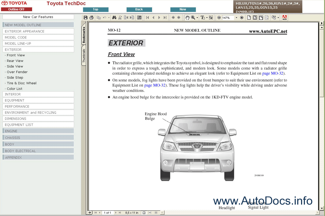 Toyota hilux 2006 service manual free download